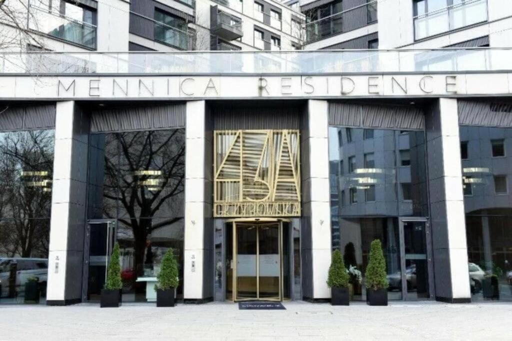Chic & Luxury Apartment By Mennica Residence Варшава Екстериор снимка